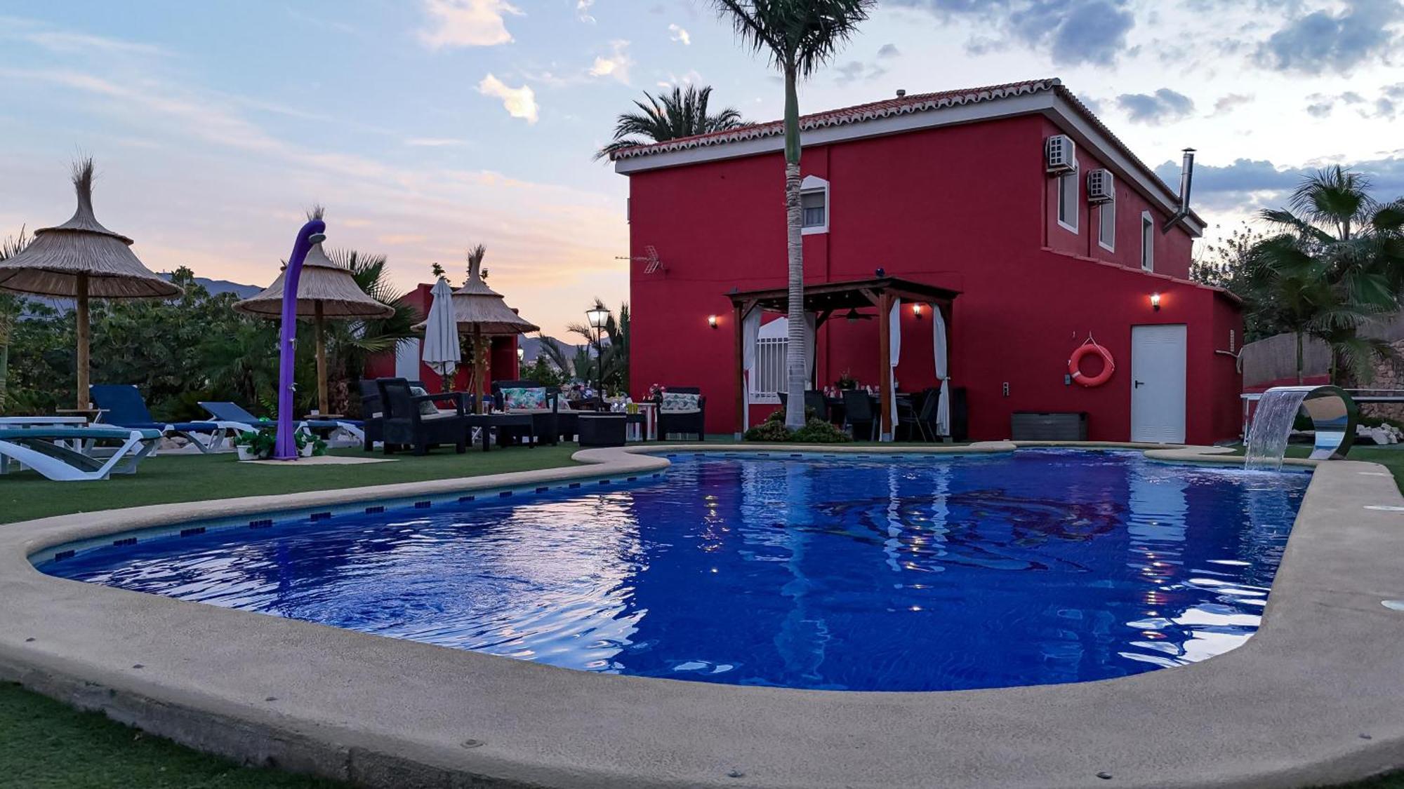Villa Adelina En Turre, Almeria, Villa De Lujo Con Piscina Privada Cerca De Las Playas De Mojacar エクステリア 写真