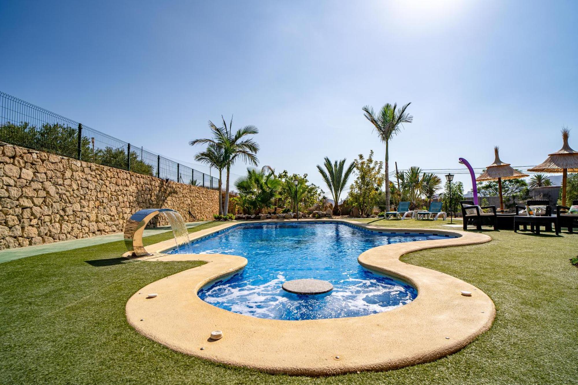 Villa Adelina En Turre, Almeria, Villa De Lujo Con Piscina Privada Cerca De Las Playas De Mojacar エクステリア 写真
