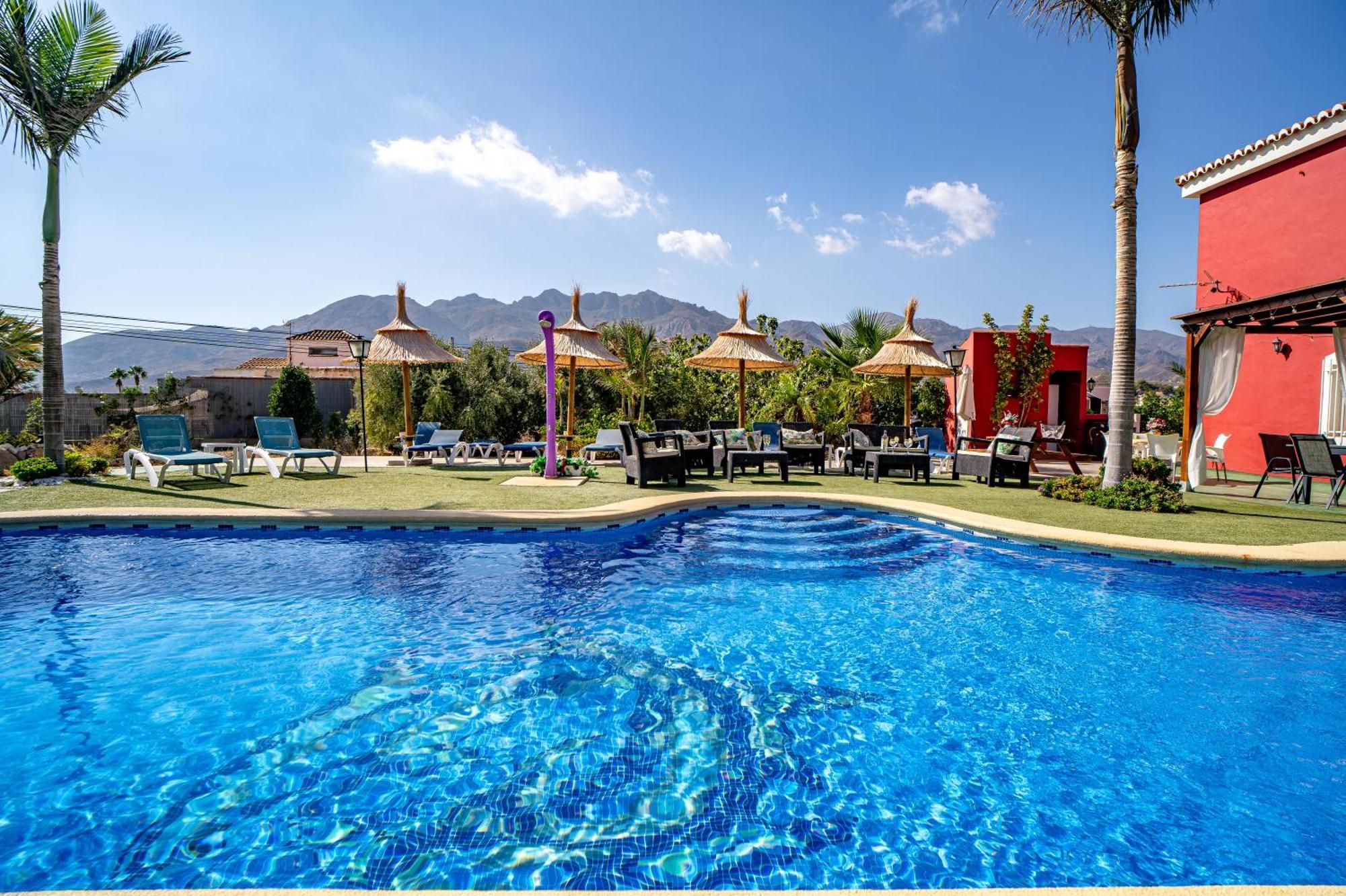 Villa Adelina En Turre, Almeria, Villa De Lujo Con Piscina Privada Cerca De Las Playas De Mojacar エクステリア 写真
